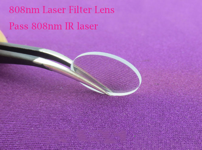808nm filter laser lens pass 808nm laser